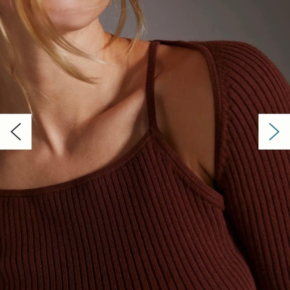 Anthropologie ribbed sweater - Picture 4 of 9